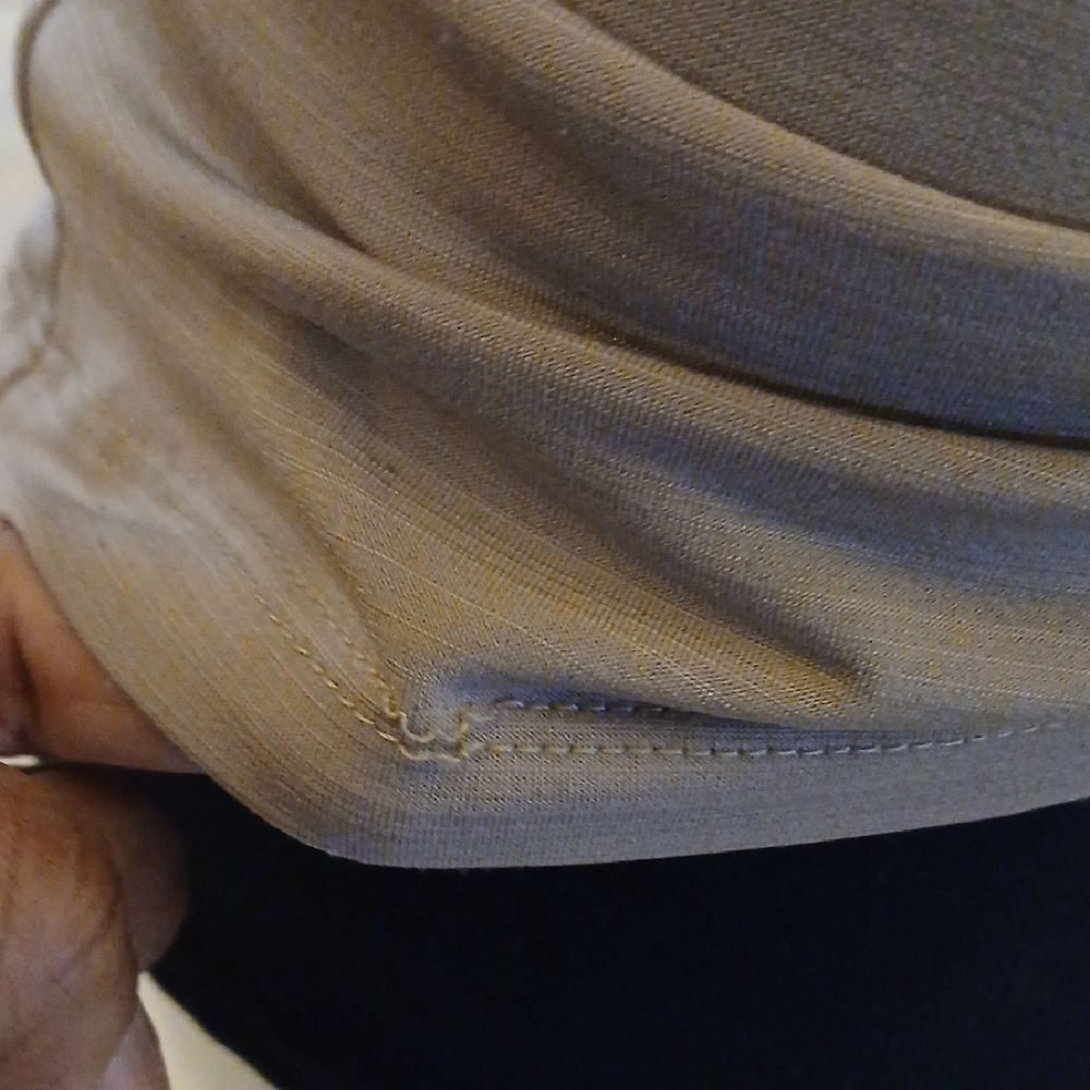 HeartSoul Tan Ruffled Blouse - Picture 8 of 12